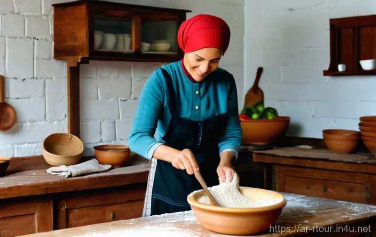 농촌관광기획사 자격증 취득 후 경험담 - **Prompt 2: Tranquil Farmhouse Morning Breakfast**
    "An idyllic, serene morning scene set on the ...