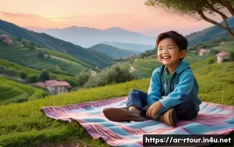 농촌관광기획사 현장 경험담 - **Prompt 1: Serene Mountain Village Retreat**
"A wide-angle shot capturing a picturesque, tranqu...